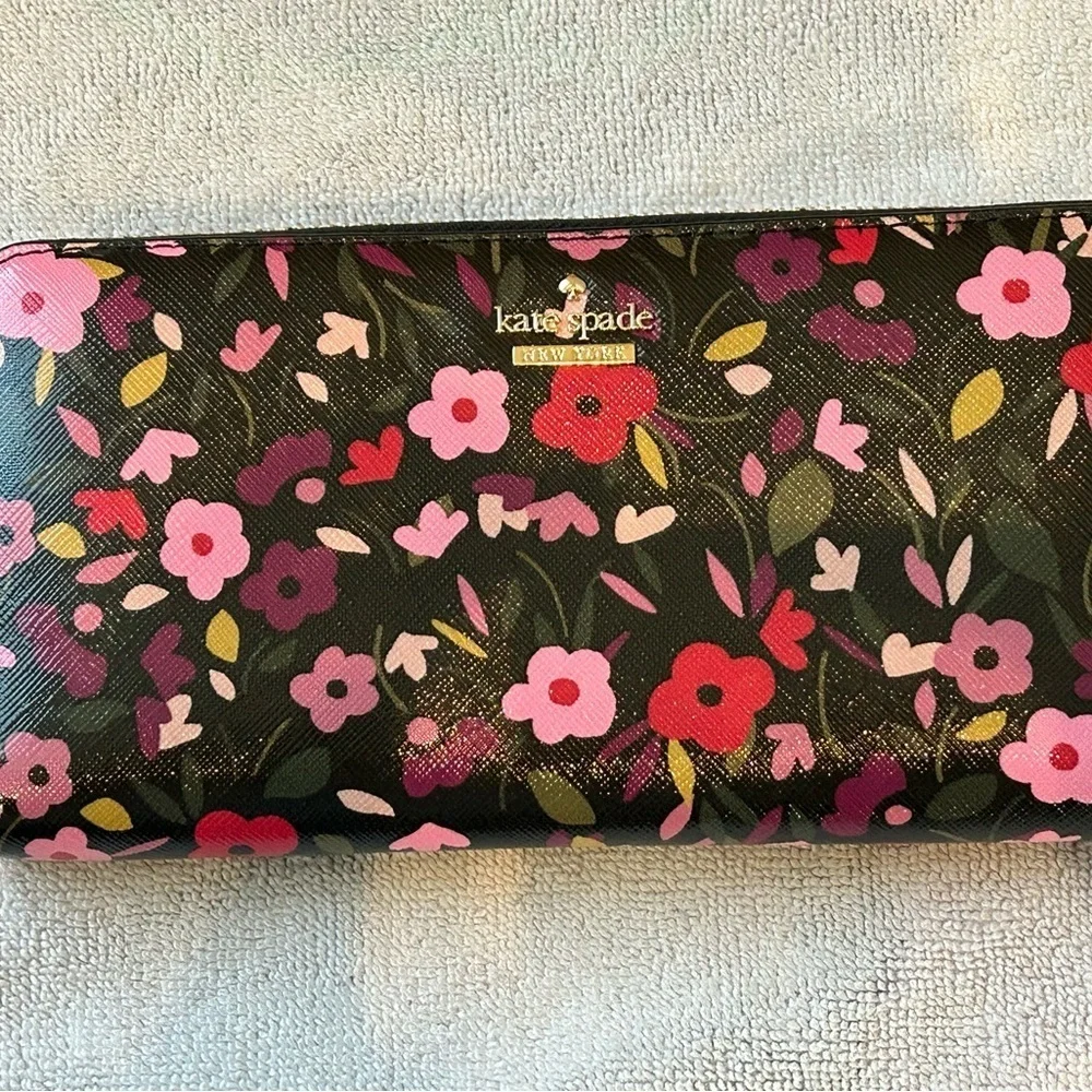 Kate Spade Multicolor Boho Floral Wallet